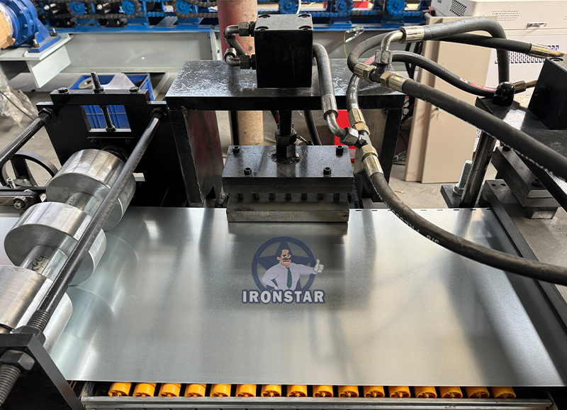 Wall cladding panel roll forming machine for Kazakstan 7