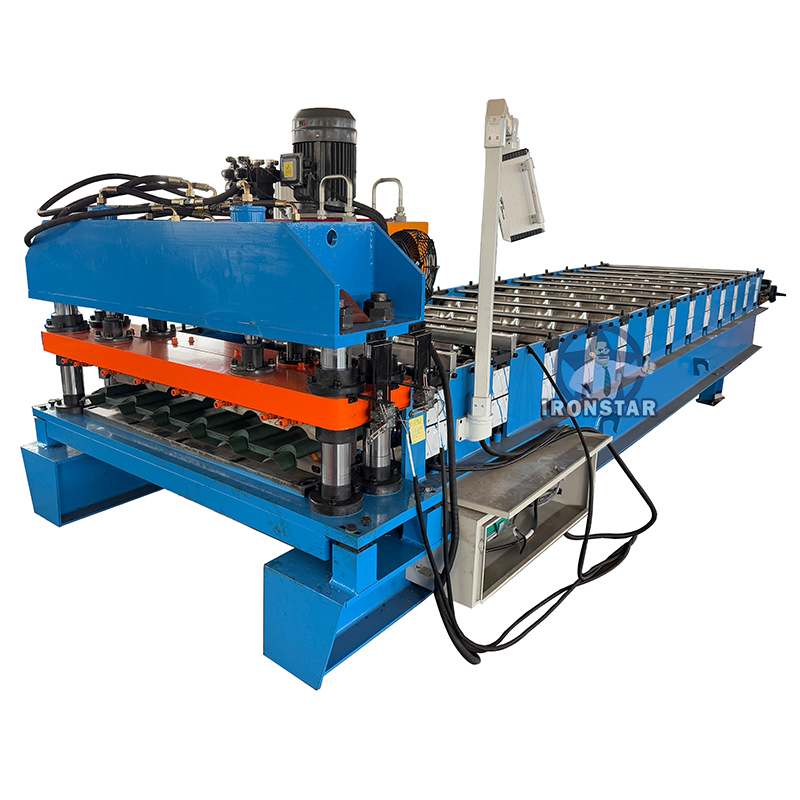 Bamboo roof tile roll forming machine 1
