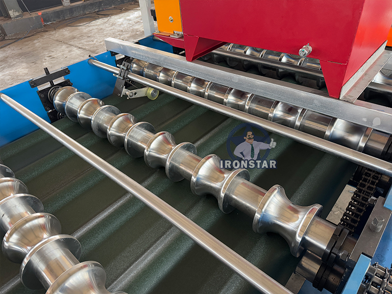 Bamboo roof tile roll forming machine 9