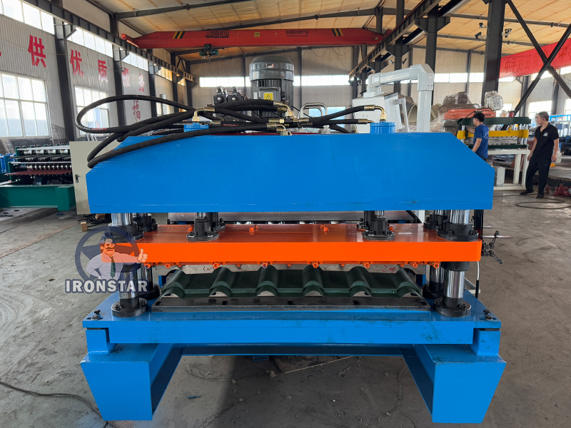 Bamboo roof tile roll forming machine 2