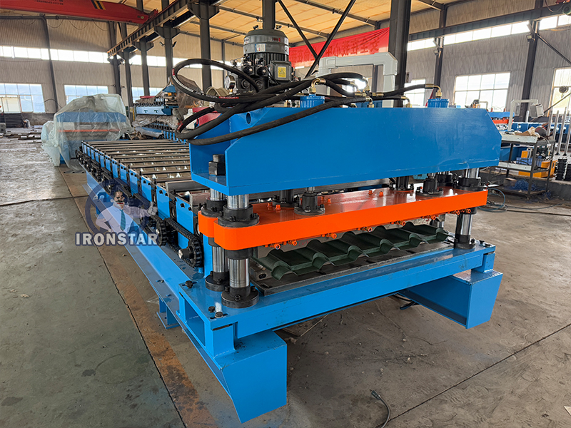 Bamboo roof tile roll forming machine 3