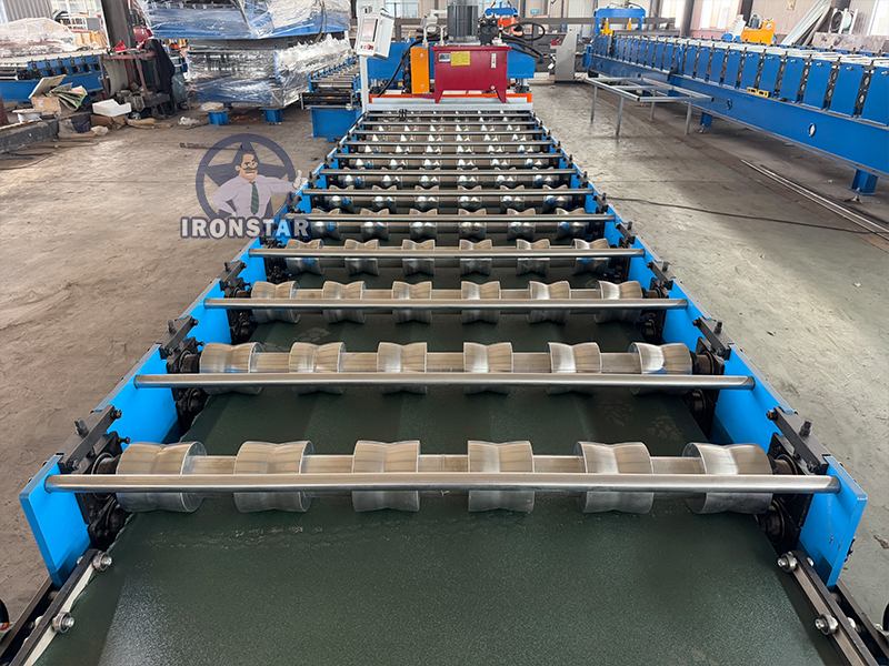 Bamboo roof tile roll forming machine 7