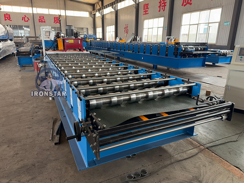 Bamboo roof tile roll forming machine 6
