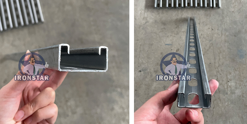 Ligne de profilage de supports Solor 1,6 mm 41*21 / 41*41 (2 tailles en 1) pour le Mexique 12