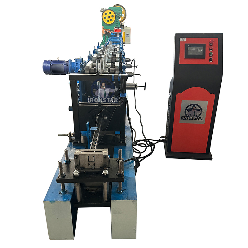 41*21 / 41*41 / 41*82mm 3 sizes in 1 Solor bracket roll forming machine in Saudi Arabia 11