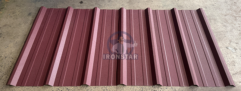 AG panel and PBR sheet double deck roll forming machine in US 8