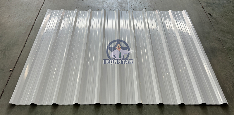6 rib and 6 rib trapezoidal sheet double layer roll forming machine in America 11