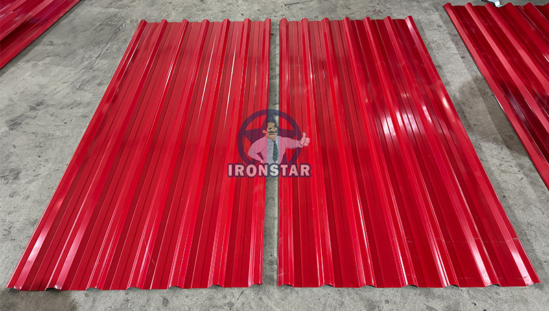 5 rib and 7 rib double deck 750 roof sheet roll forming machine for Malaysia 10