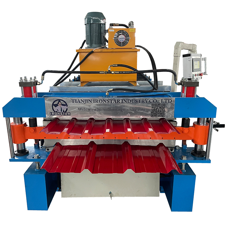 PBU and PBR double deck roll forming machine for America 2