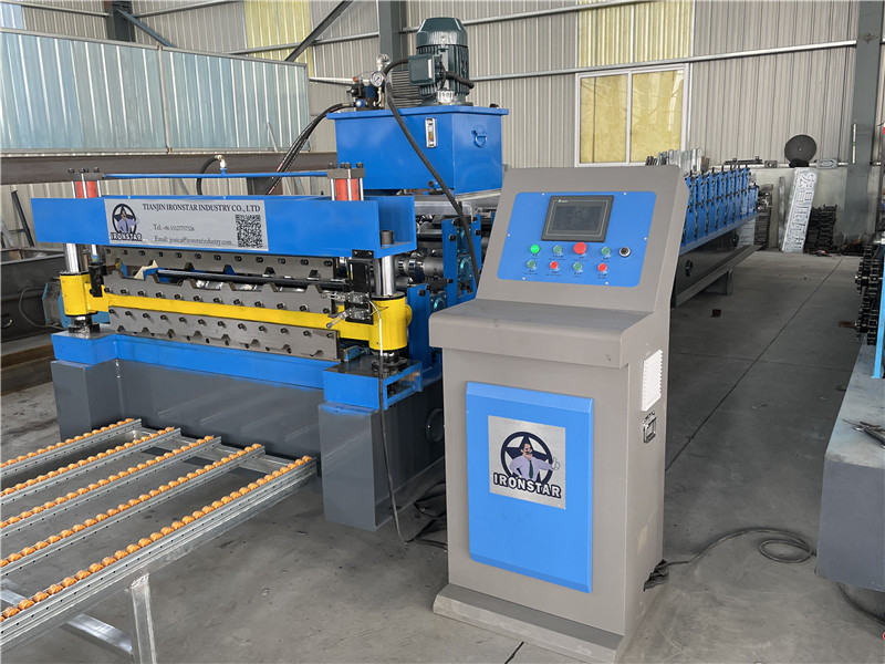 6 rib and 8 rib double deck roll forming machine 2
