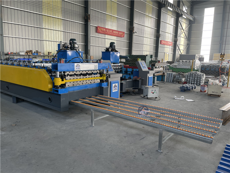 6 rib and 8 rib double deck roll forming machine 3