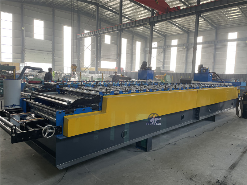 6 rib and 8 rib double deck roll forming machine 5