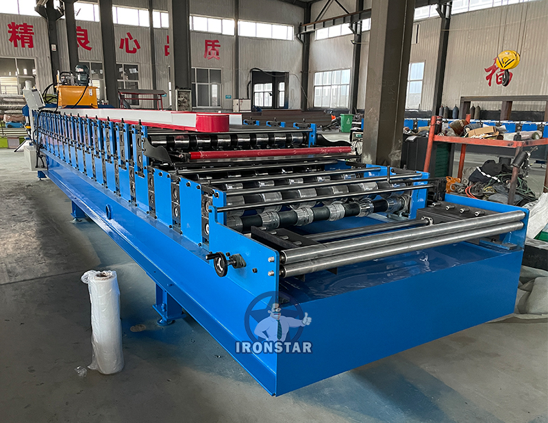 6 rib and 8 rib two deck roll forming machine for Mexico 4