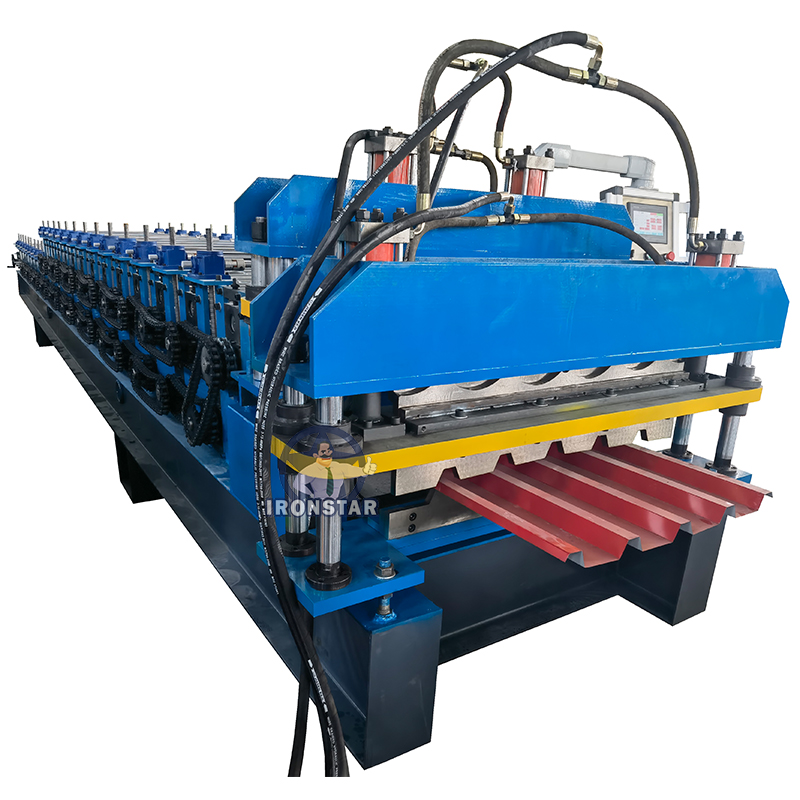 IBR and 828 glazed tile double layer roll forming machine for Africa 1