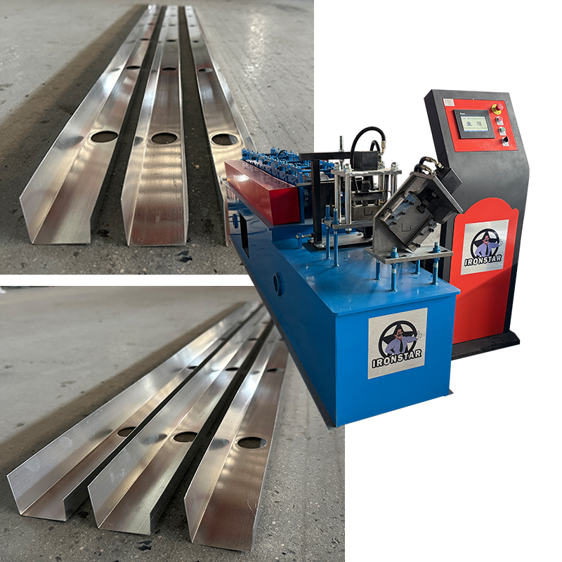 Holiday light U track roll forming machine in US utah 1