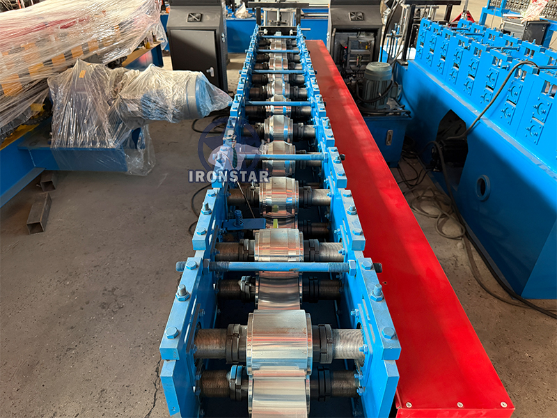 Christmas Light tracking Omega shape roll forming machine in US Utah 5