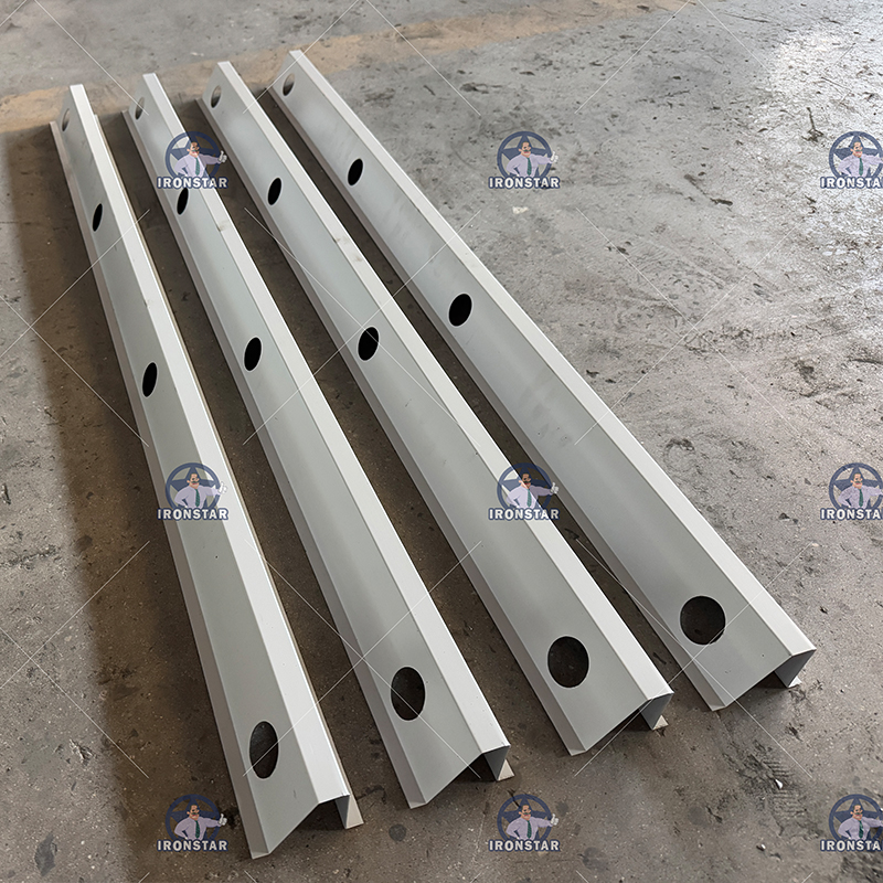 Punching holes omega profile roll forming machine in US1 12