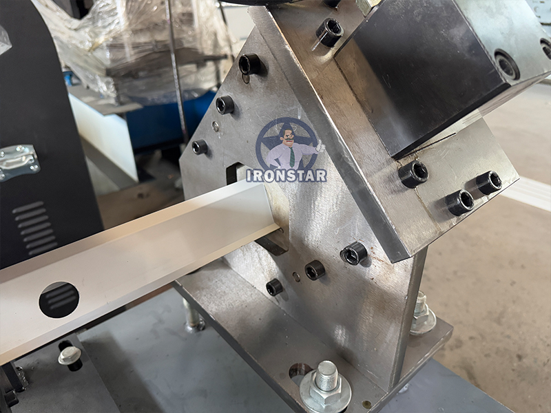 Punching holes omega profile roll forming machine in US1 9