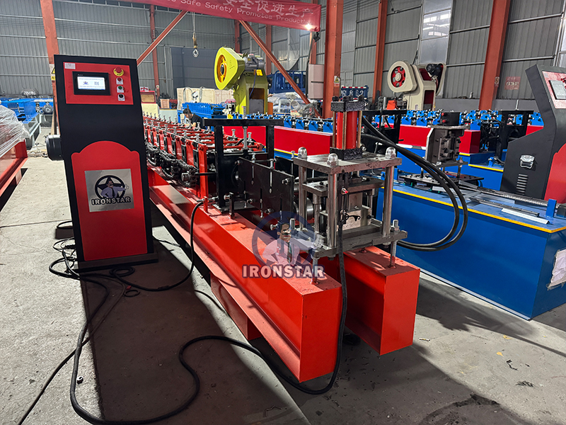 Rolling shutter door roll forming machine in Nigeria 5