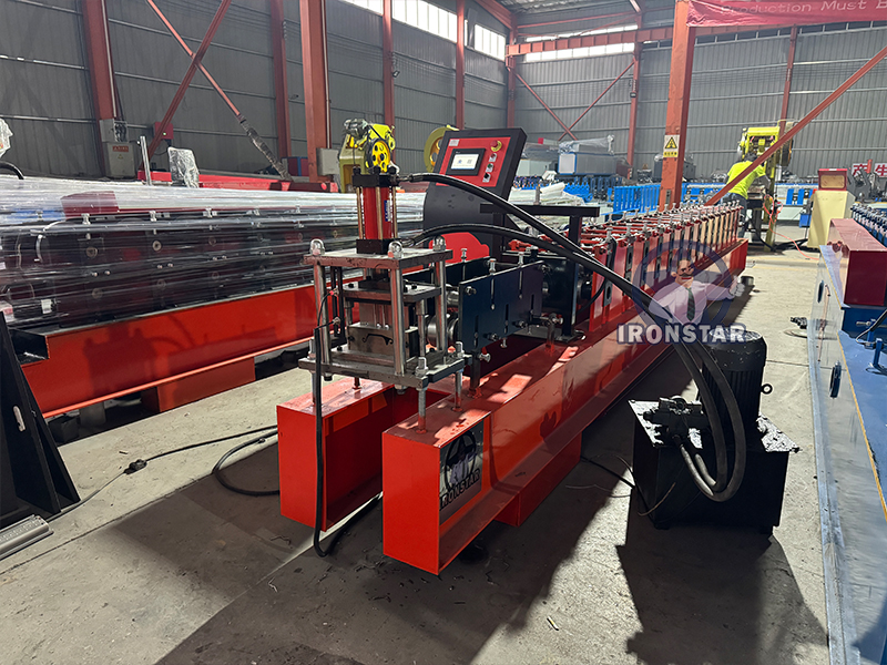 Rolling shutter door roll forming machine in Nigeria 6
