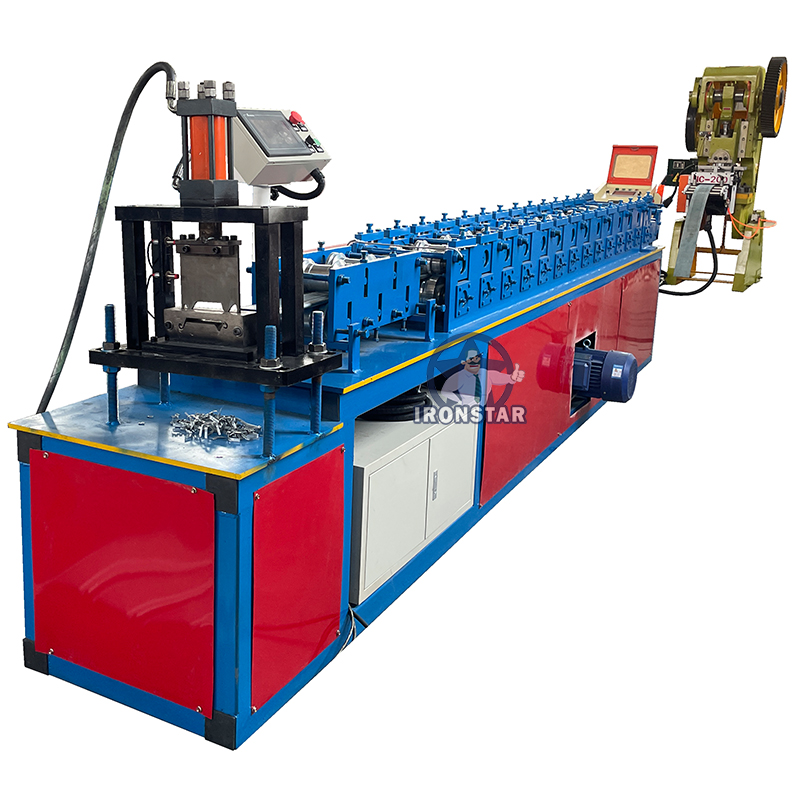 105mm Punching hole shutter door forming line for India 3