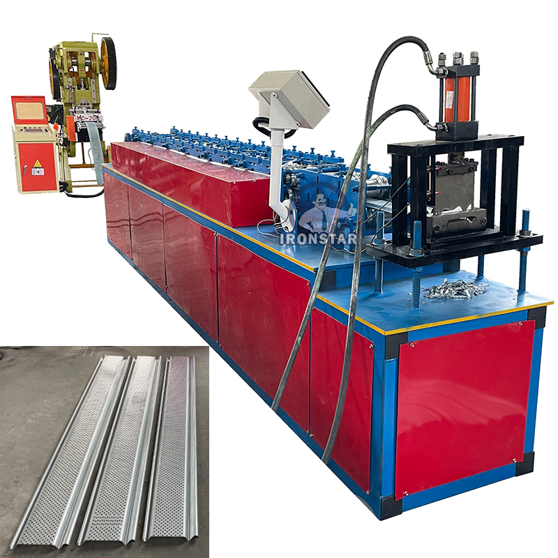 105mm Punching hole shutter door forming line for India 1