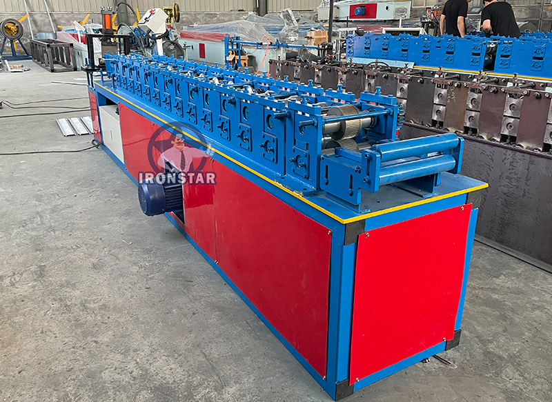 105mm Punching hole shutter door forming line for India 6