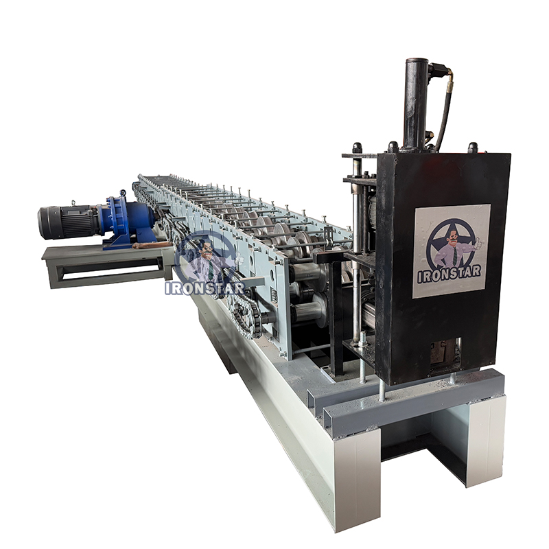 Roller shutter door guide rail roll forming machine in new zealand 3