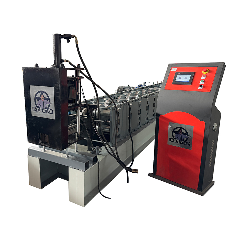 Roller shutter door guide rail roll forming machine in new zealand 2