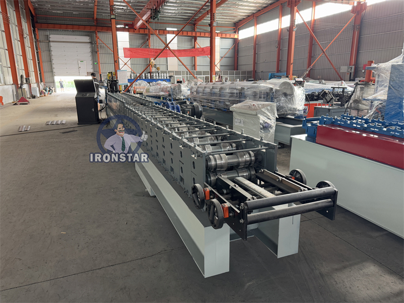 Roller shutter door guide rail roll forming machine in new zealand 8