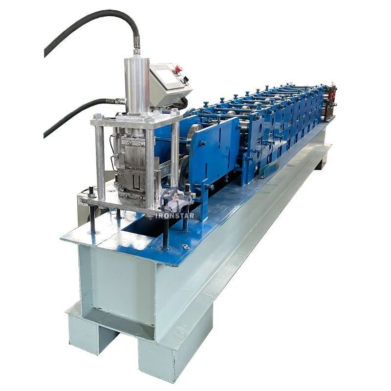 29*55mm U guide rail roll forming machine for Qatar 1