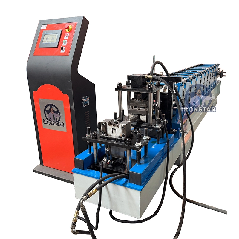U guide rail roll forming machine | Slide guide rail roll forming machine in Egypt1 1