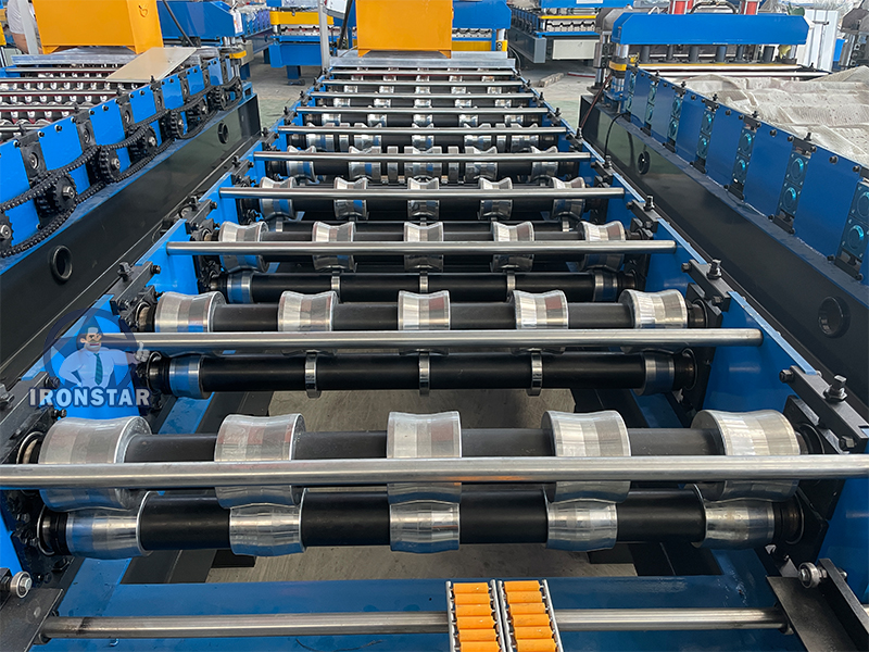 IRONSTAR 840 roofing sheet roll forming machine 10