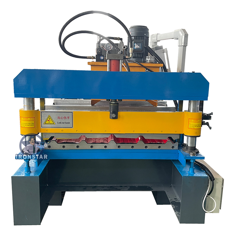 IRONSTAR 840 roofing sheet roll forming machine 5