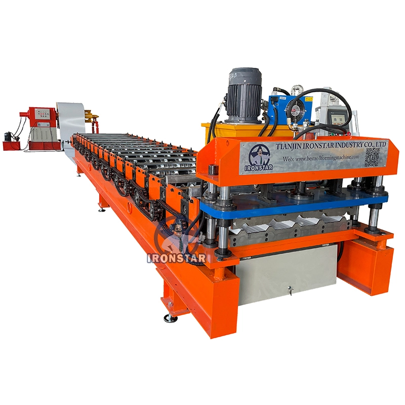 760 spandek roofing sheet roll forming machine for Thailand 1