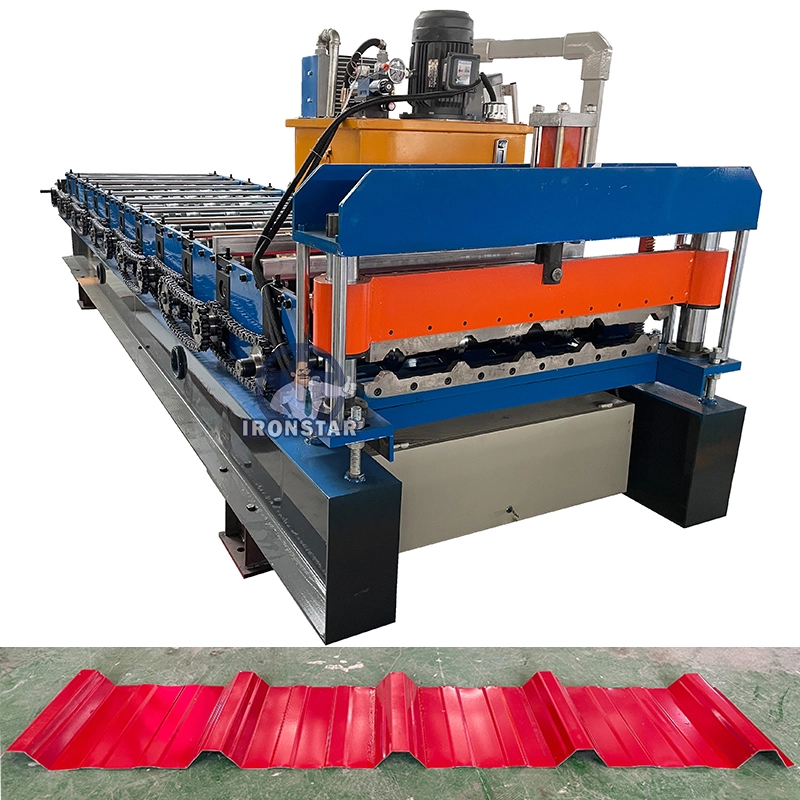 840mm Roof Sheet Roll Forming Machine1 1