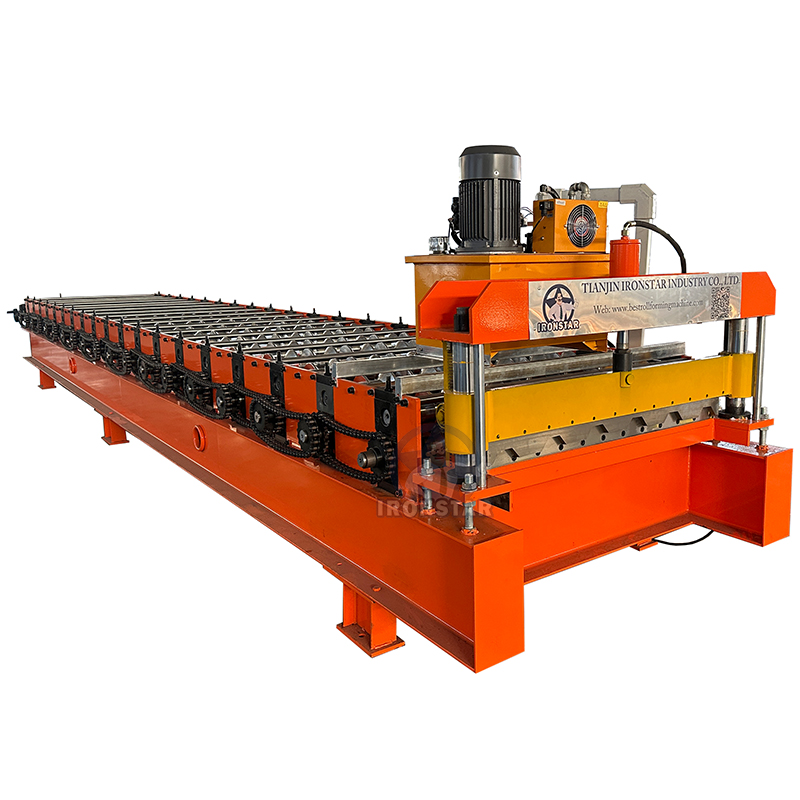 T35 Trapezoidal roofing sheet roll forming machine for kyrgyzstan 3