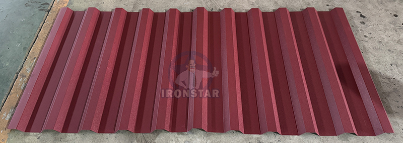 T35 Trapezoidal roofing sheet roll forming machine for kyrgyzstan 6