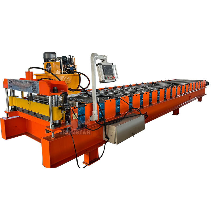 T35 Trapezoidal roofing sheet roll forming machine for kyrgyzstan 4