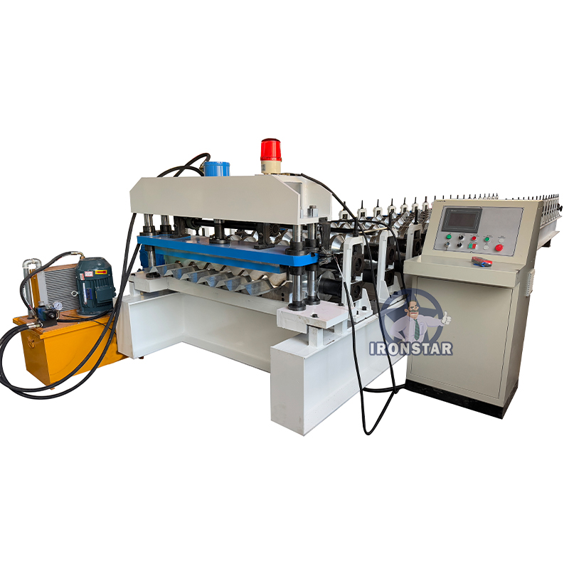 980 roof trapezoidal sheet roll forming machine 1