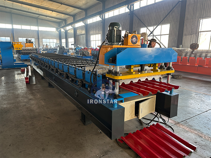 Machine de profilage de tôles de toiture 980, un produit phare au Brésil | Machine de profilage de tôles trapézoïdales 980 5