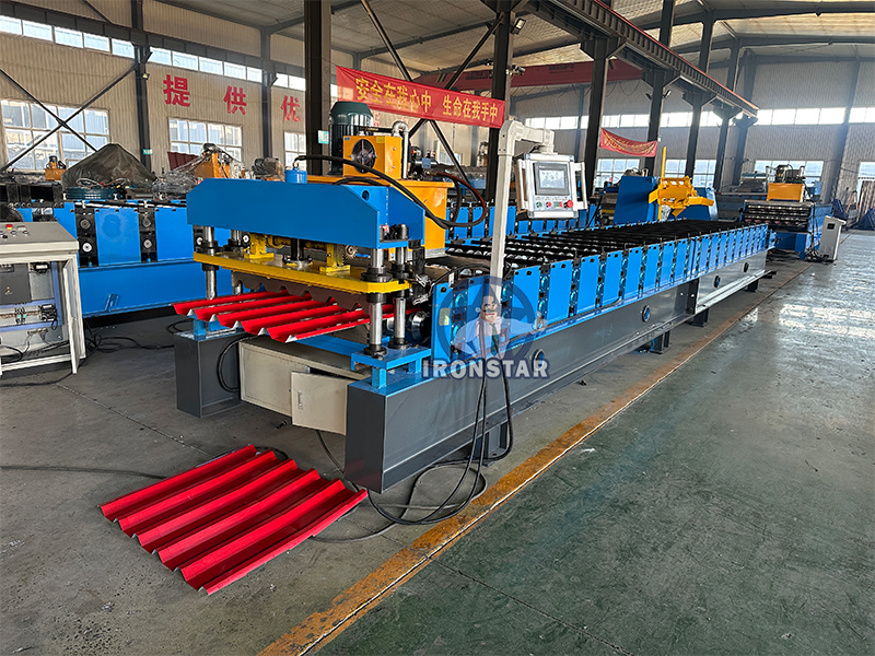 Machine de profilage de tôles de toiture 980, un produit phare au Brésil | Machine de profilage de tôles trapézoïdales 980 6
