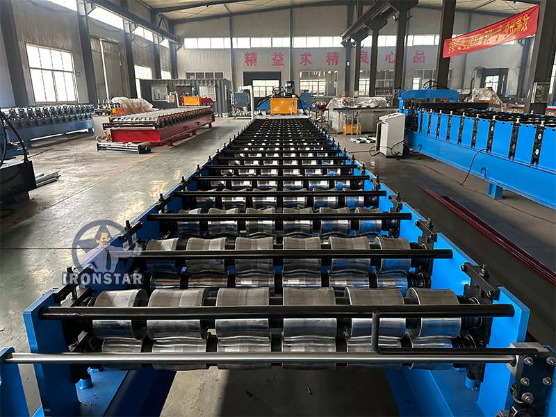 Machine de profilage de tôles de toiture 980, un produit phare au Brésil | Machine de profilage de tôles trapézoïdales 980 8