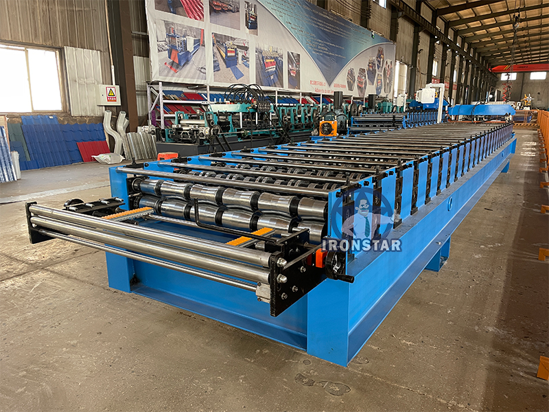 Machine de profilage de tôles de toiture de 7,2 L pour les États-Unis 6