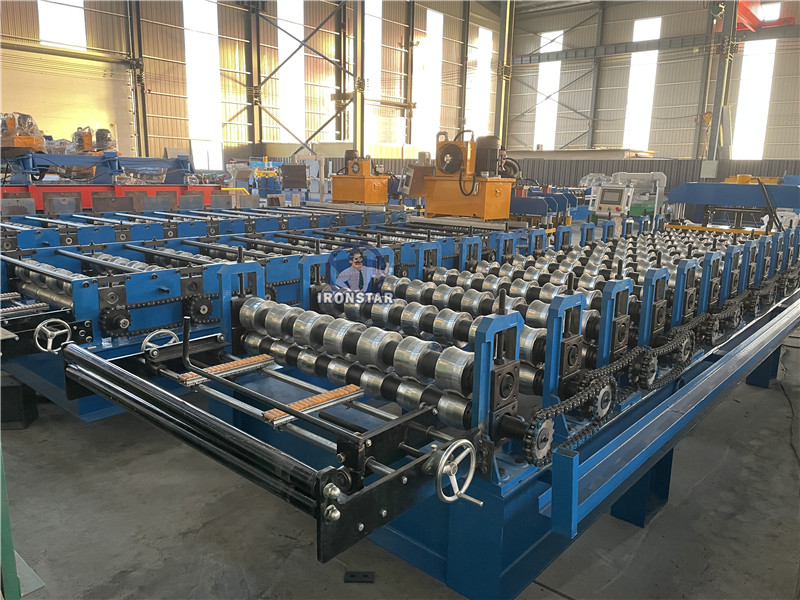 IRONSTAR PBU panel roll forming machine in America 10