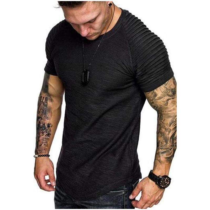 Gym Tee Short Sleeve Fashion Workout Shirts Hipster Shirt 1