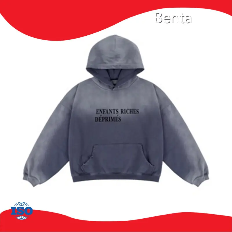 Women's Acid Wash Hoodie Regular Fit Regulat SleevesFactory 1
