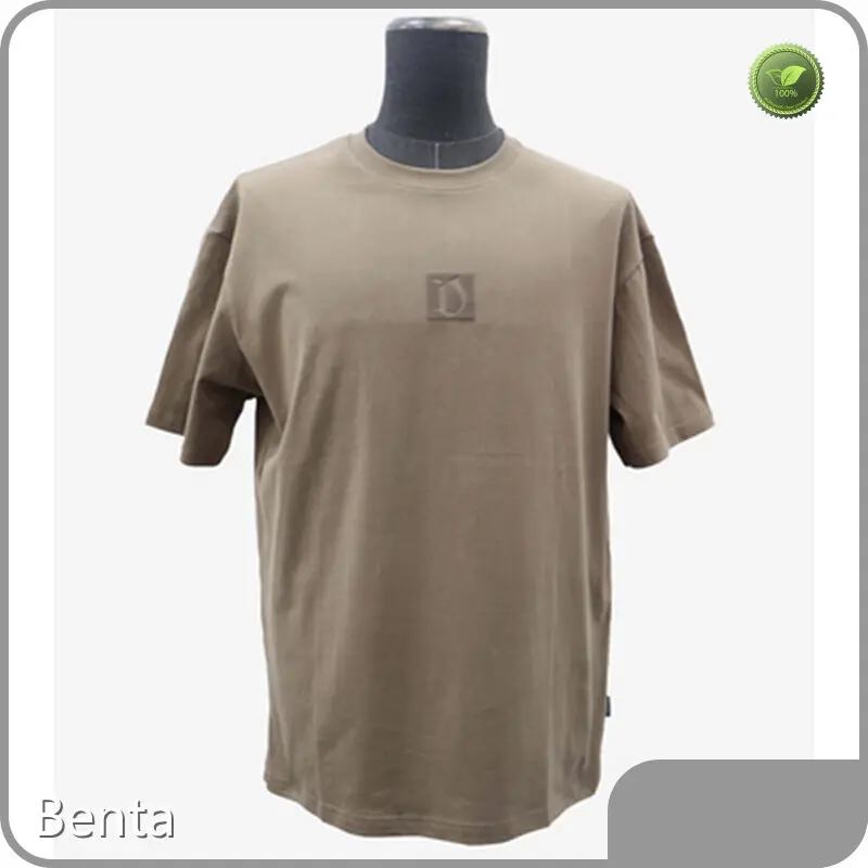 Mens White Round Neck T Shirt Suitable for Summer Wear. by Benta 1