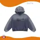 Topwashed Black Sweatshirt Hooded Washed Type 1