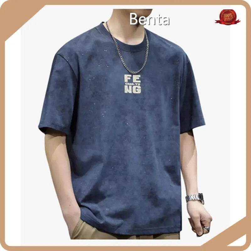 White Crew Neck T Shirt Washed Type Short SleevesManufacturers 1
